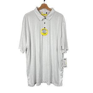 Nickclaus 2XL NWT Eco Choice Made In Japan Polo Men’s Pattern White T-shirt